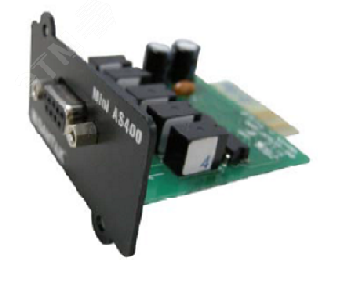 Адаптер AS400 ( сухие контакты ) для ИБП ДКС серии Info Rackmount Pro