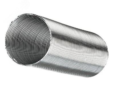Воздуховод гибкий алюминиевый гофрированный, L до 3м, D150