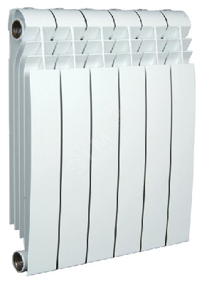 Радиатор биметаллический секционный 500/87/12 боковое подключение