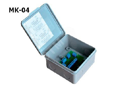 Коробка монтажная МК-04 для подключения извещателей Спектрон 400 и 600