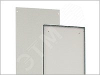 Стенки для шкафов боковые выступающие металлические SZE2 2000x600 серый (1951-7-0-6) (2шт)