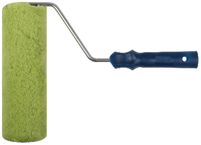 Валик полиакриловый нитяной зеленый Профи, бюгель 8 мм, диаметр 58/94 мм, ворс 18 мм, 230 мм