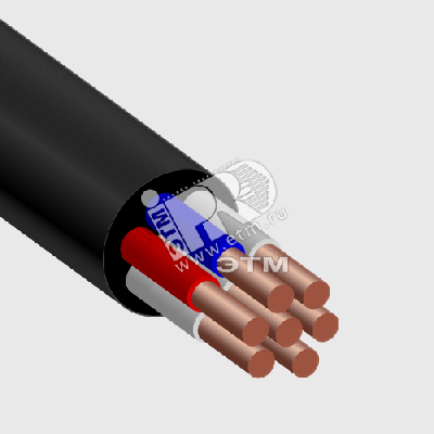 Кабель контрольный КВВГнг(А)-LS 7х1.5 ТРТС