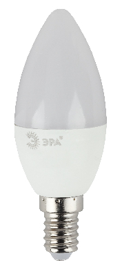 Лампа светодиодная LED B35-9W-827-E14 (диод, свеча, 9Вт, тепл, E14) (10/100/4000)