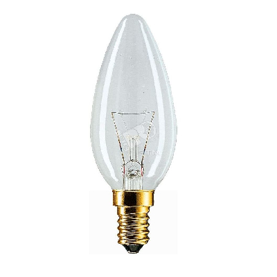 Лампа накаливания декоративная ДС 60вт B35 230в E14 (свеча)
