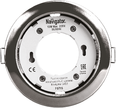 Светильник ДВО-13w GX53 без лампы хром