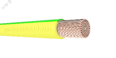Провод силовой ПуГВнг(А)-LS 1х2,5 желто зеленый ТРТС