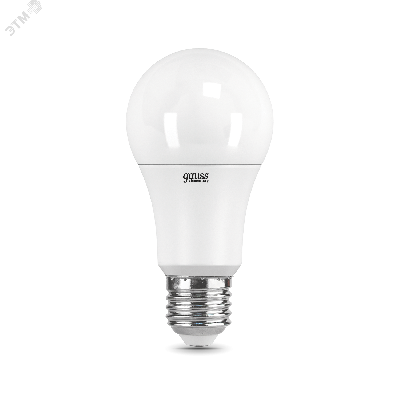 Лампа светодиодная LED 12 Вт 1170 Лм 6500К холодная E27 А60 Elementary Gauss