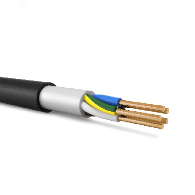 Кабель силовой ВВГнг(А)-LS 5х6ок(N, PE)-0.66 однопроволочный