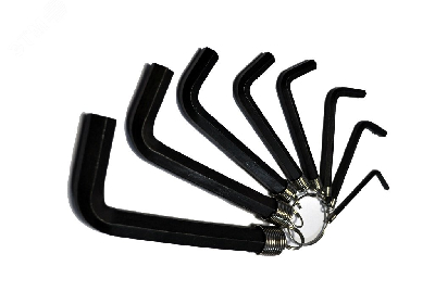 Набор ключей шестигранных изогнутых 8 шт. 3-14 мм