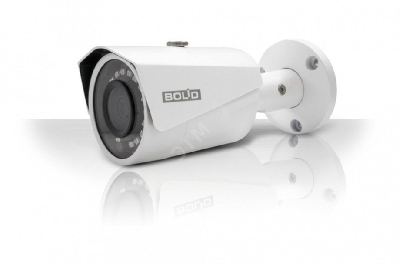 Видеокамера цилиндрическая сетевая, цветная, 1 Мп, объектив 3,6мм,  ИК-подсветка (до 30 м)