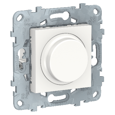 Светорегулятор UNICA NEW LED поворотно-нажимной универсальный 5-200Вт белый