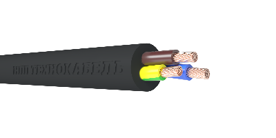 Провод ПВСнг(А)-LS 3х4(2х4+1х4ч) ТРТС