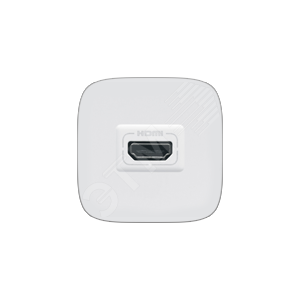 Valena ALLURE Розетка для аудио/видео устройств HDMI Тип А С лицевой панелью Белая