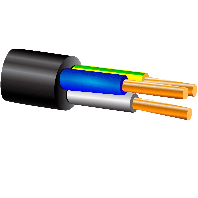 Кабель силовой ВВГнг(А) 3х2.5ок (N, PE) - 0.66 ТРТС