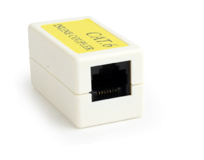 Соединитель проходной 8P8C (RJ-45) UTP Cat.5e