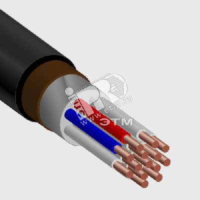Кабель контрольный КВВГЭнг(А)-LS 14х1.5 ТРТС
