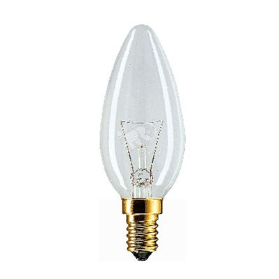 Лампа накаливания декоративная ДС 40вт B35 230в E14 (свеча)