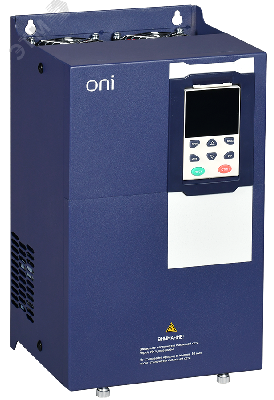 Преобразователь частоты K750 380В 3 фазы, мощность 15-18кВт 32-37А, IP20 ONI