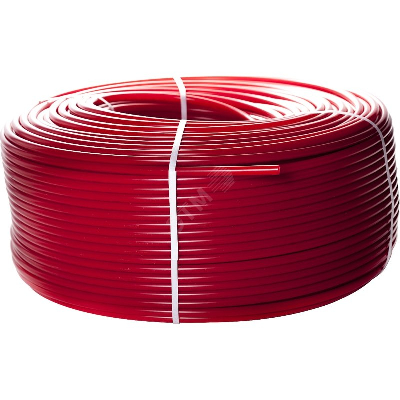 Труба из сшитого полиэтилена PEX-a EVOH 16х2.0 бухта 500м, красная