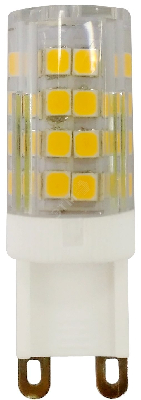 Лампы СВЕТОДИОДНЫЕ СТАНДАРТ LED JCD-5W-CER-840-G9 ЭРА (диод, капсула, 5Вт, нейтр, G9)