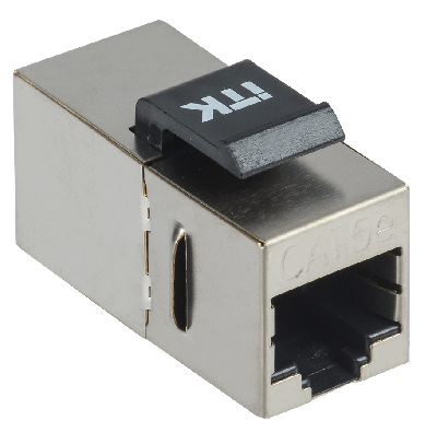 Адаптер проходной кат. 5E FTP RJ45-RJ45 Keystone Jack