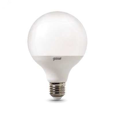 Лампа светодиодная LED 16 Вт 1540 Лм 4100К белая Е27 G95 Black Gauss
