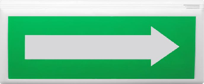 Оповещатель световой пожарный адресный            ВОСХОД-АП-02 ''Стрелка вправо''