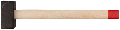 Кувалда кованая в сборе, деревянная ручка 5 кг