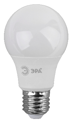 Лампа светодиодная LED A60-9W-840-E27 (диод, груша, 9Вт, нейтр, E27 (10/100/1500) ЭРА